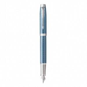 Parker IM Premium Blue Grey CT Fountain Pen 2143654