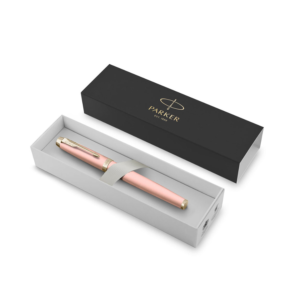 Parker IM Monochrome Pink Champagne Rollerball 3