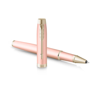 Parker IM Monochrome Pink Champagne Rollerball 4